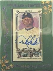 Derek Jeter [Green] #MA-DJ Prices | 2025 Topps Allen and Ginter 
