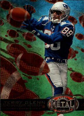 Terry Glenn #1 Football Cards 1997 Metal Universe