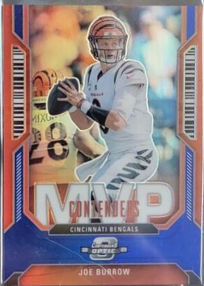 Joe Burrow #4 Football Cards 2023 Panini Contenders Optic MVP