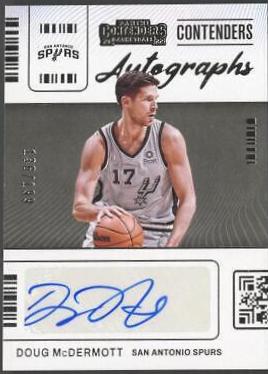 Doug McDermott #CA-DMD Basketball Cards 2021 Panini Contenders Contenders Autographs