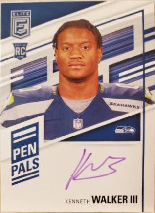 Kenneth Walker III [Purple Ink] #PP-KW