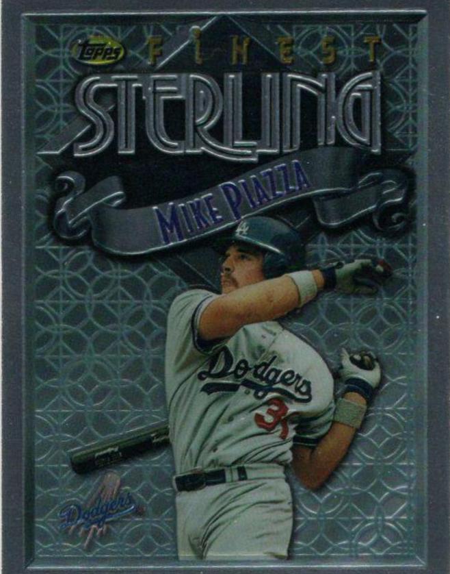 Mike Piazza #11 Baseball Cards 1996 Finest