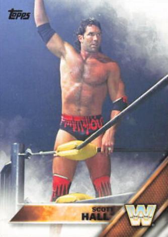Scott Hall #91 Wrestling Cards 2016 Topps WWE