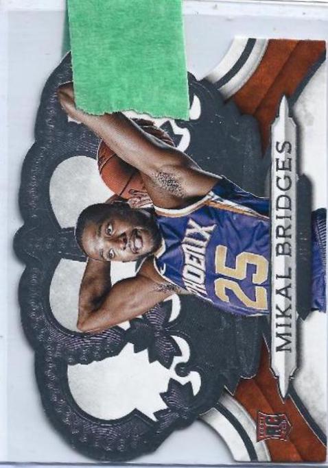 Mikal Bridges #3 Basketball Cards 2018 Panini Crown Royale
