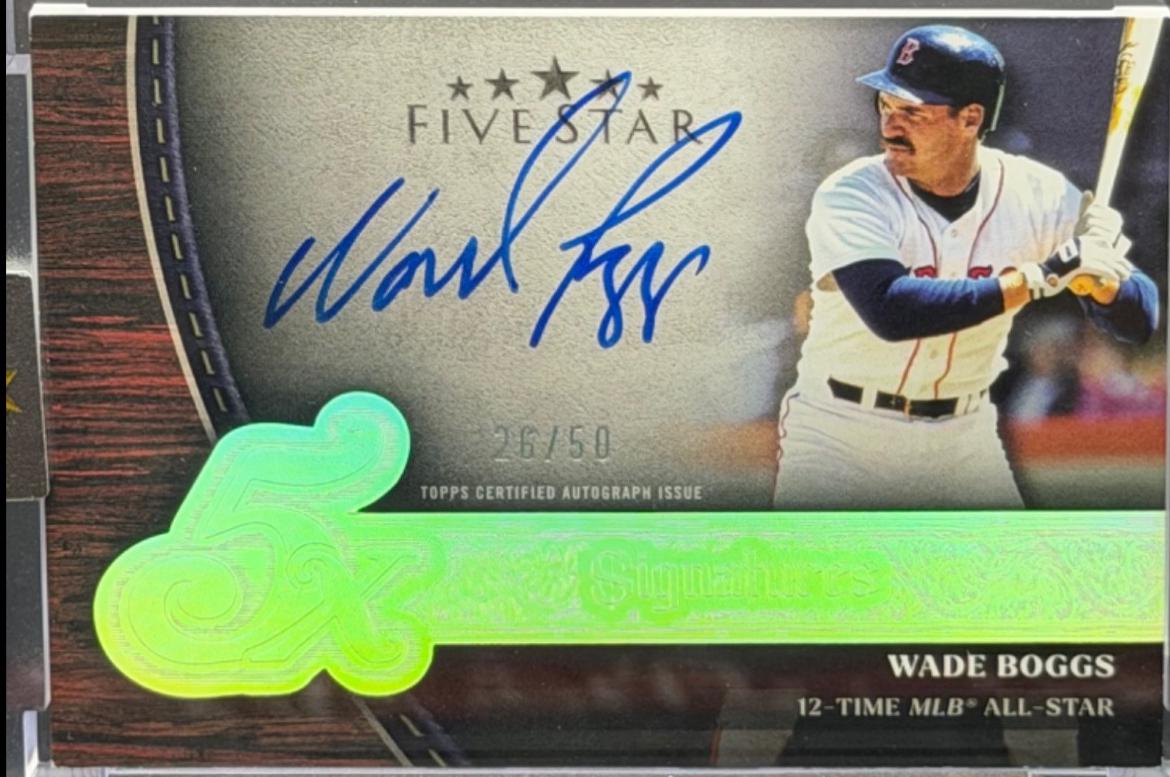 Wade Boggs #FTS-WB