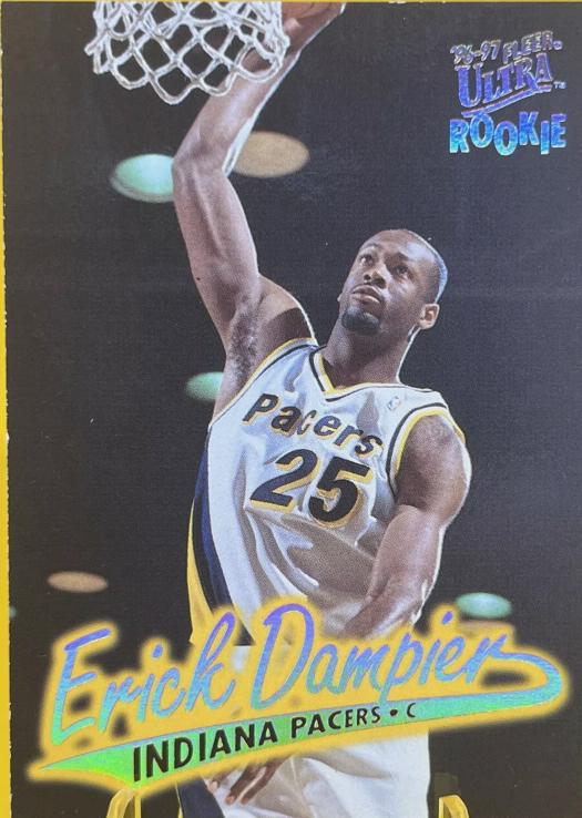 Erick Dampier #43 Basketball Cards 1996 Ultra