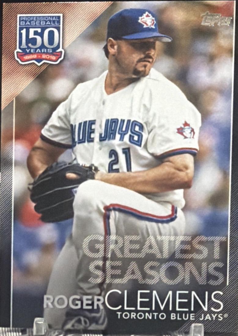 Roger Clemens #150-95 2019 Topps Update 150 Years of Professional Baseball