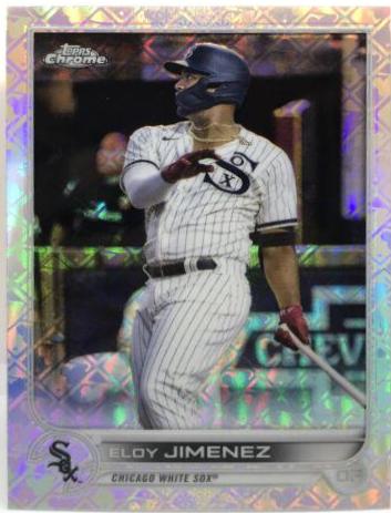 Eloy Jimenez #39 2022 Topps Chrome Logofractor Baseball