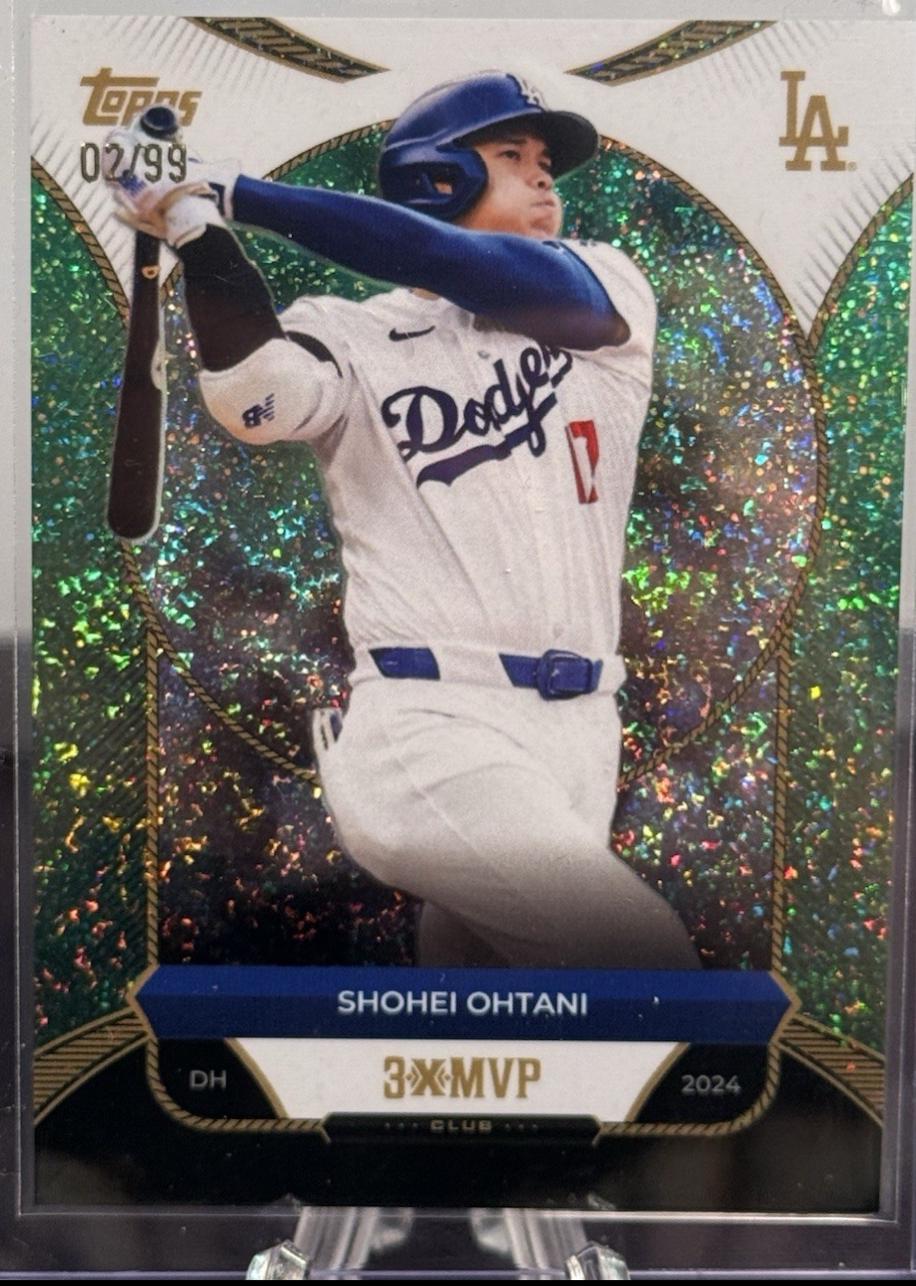 Shohei Ohtani [Green Stardust Foil] #3