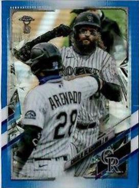 Charlie Blackmon [Blue Refractor] #67