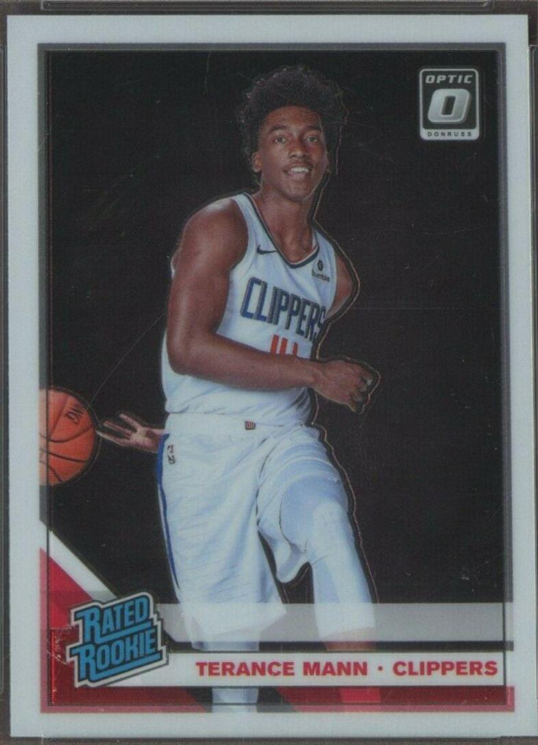 Terance Mann #165 Basketball Cards 2019 Panini Donruss Optic