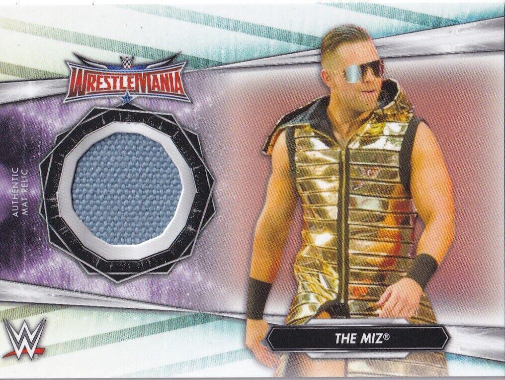 The Miz #MR-MIZ Wrestling Cards 2021 Topps WWE Mat Relics