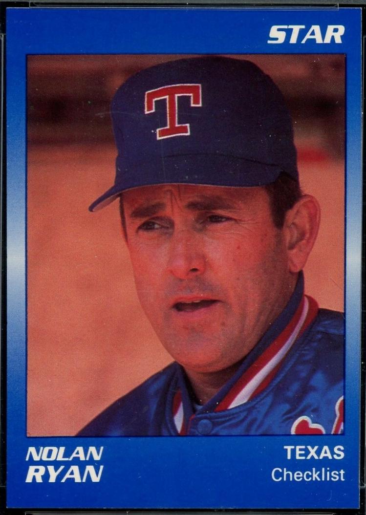 Nolan Ryan #1 1990 Star Ryan Teams Baseball