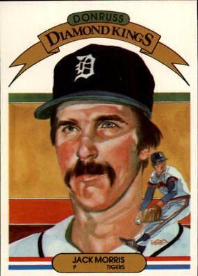 Jack Morris #5 Baseball Cards 1983 Donruss