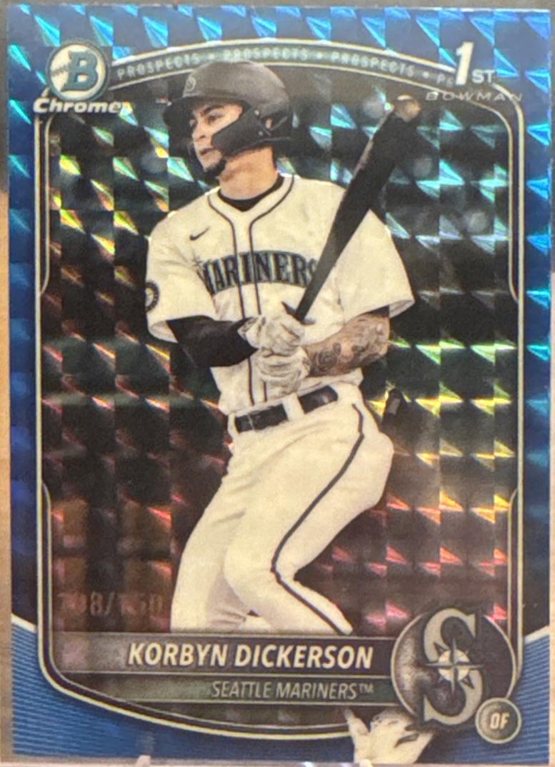 Korbyn Dickerson [Blue Refractor] #BDC-69