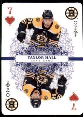 Taylor Hall #7 Hockey Cards 2022 O Pee Chee Playing Cards