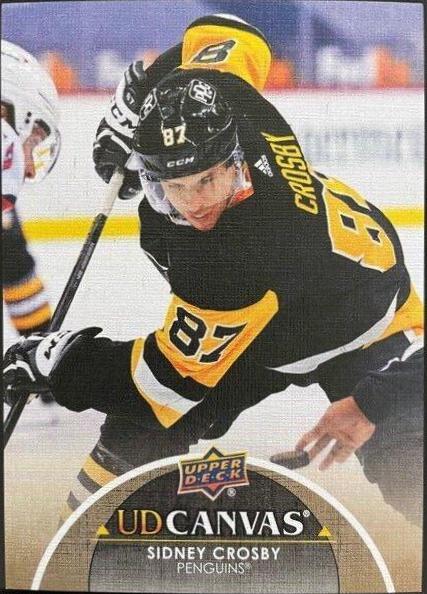 Sidney Crosby #C181 Hockey Cards 2021 Upper Deck UD Canvas