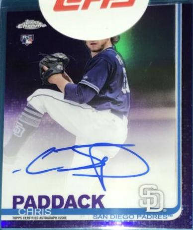 Chris Paddack [Purple Refractor] #RA-CPA