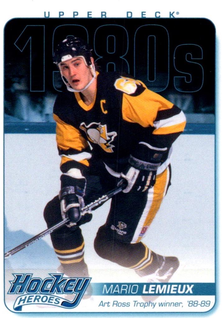 Mario Lemieux #HH50 2013 Upper Deck Hockey Heroes
