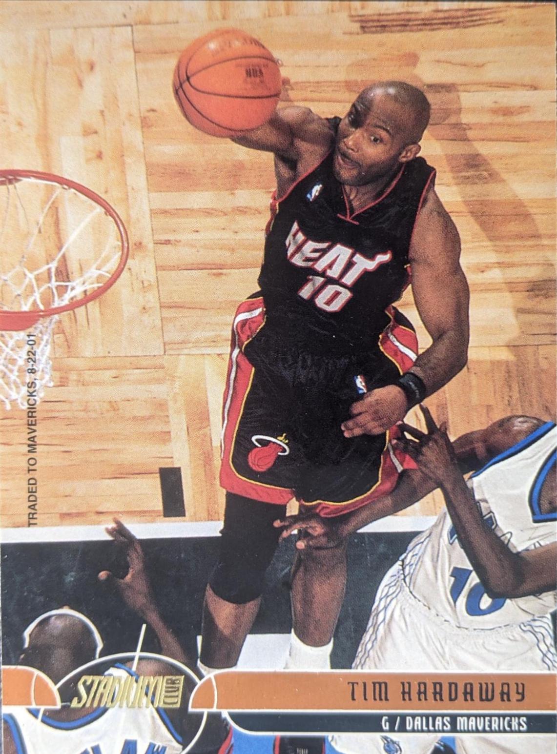 Tim Hardaway #62 Basketball Cards 2001 Stadium Club
