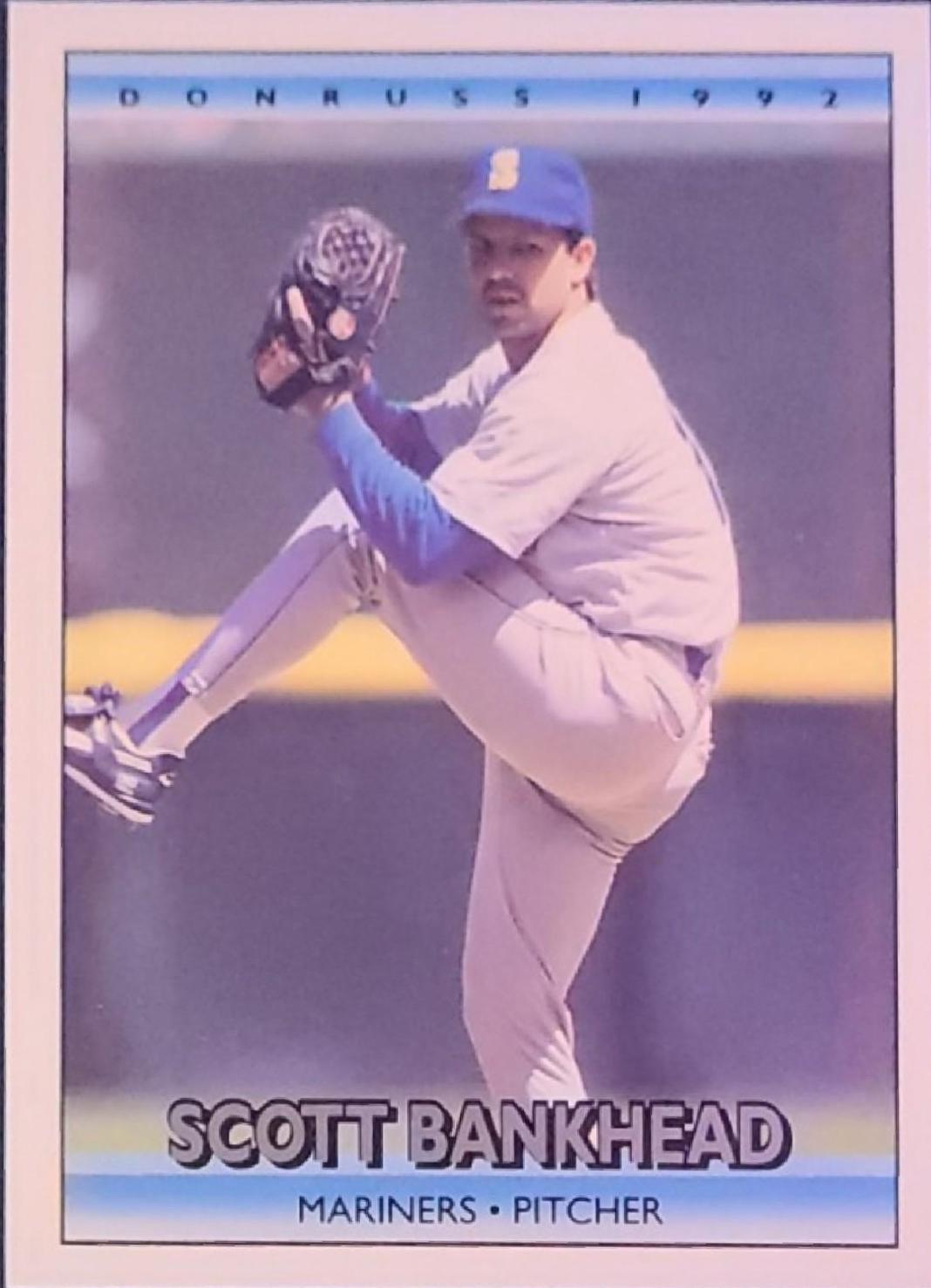 Scott Bankhead #304 Baseball Cards 1992 Donruss