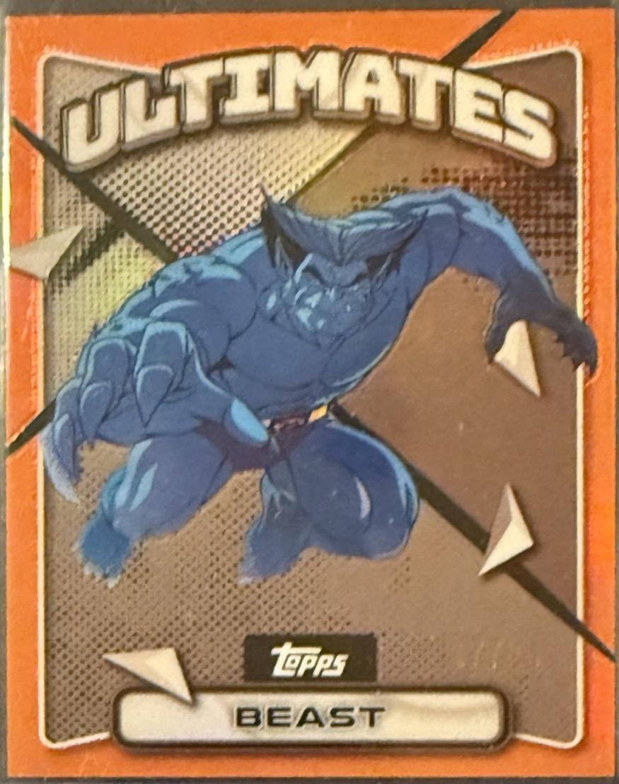 2025 Beast [Orange Refractor] #58