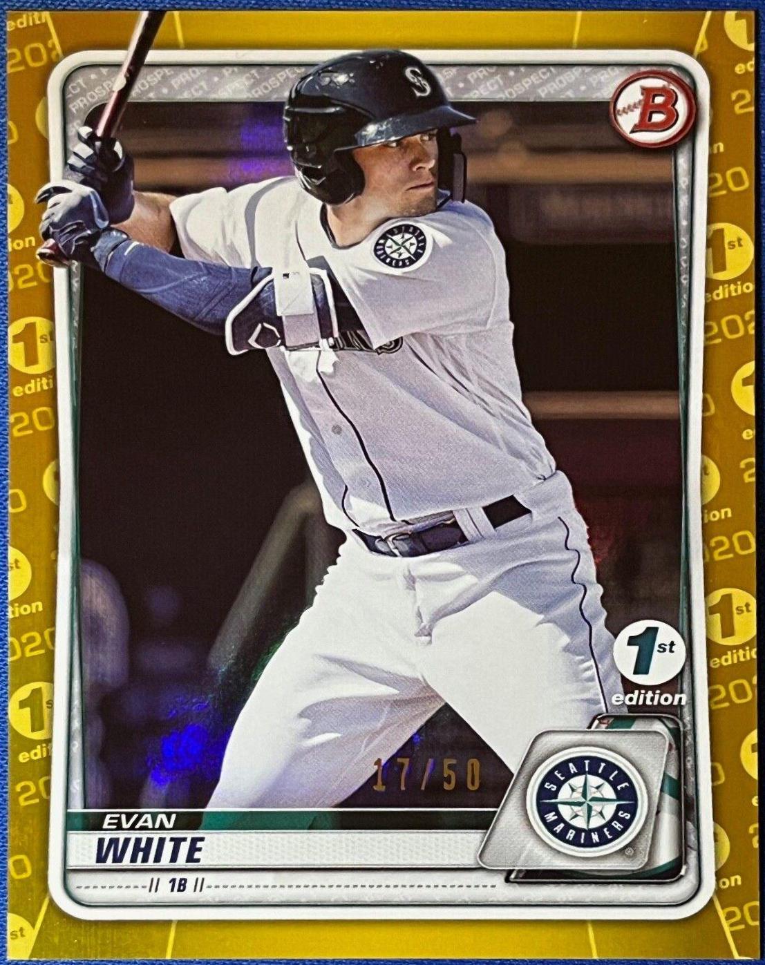 Evan White [Gold Foil] #BFE-77