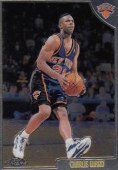 Charlie Ward #35 Basketball Cards 1998 Topps Chrome