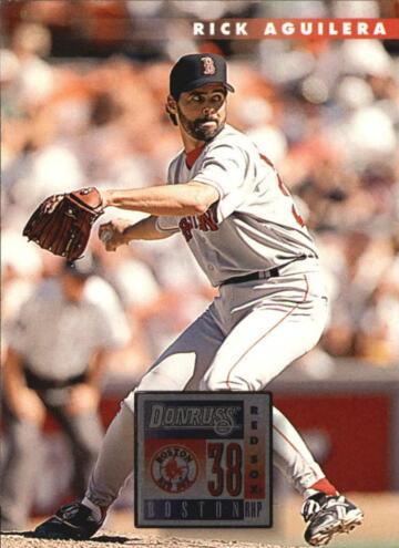 Rick Aguilera #14 Baseball Cards 1996 Panini Donruss