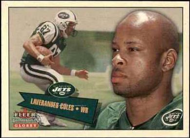 Laveranues Coles #159 2001 Fleer Tradition Football