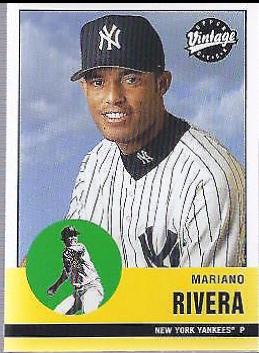 Mariano Rivera #152 Baseball Cards 2001 Upper Deck Vintage