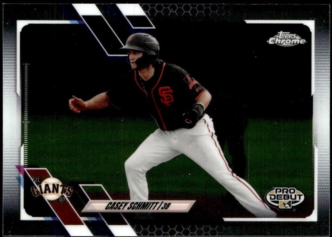 Casey Schmitt #PDC-44 2021 Topps Pro Debut Baseball