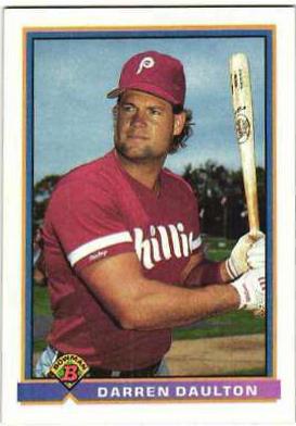Darren Daulton #507 Baseball Cards 1991 Bowman