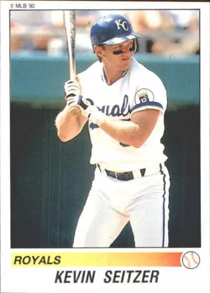 Kevin Seitzer #86 Baseball Cards 1990 Panini Stickers