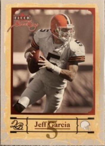 Jeff Garcia #6 Football Cards 2004 Fleer Sweet Sigs
