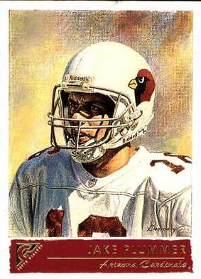 Jake Plummer #17 Football Cards 2001 Topps Gallery