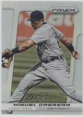 Miguel Cabrera #25 Baseball Cards 2013 Panini Prizm