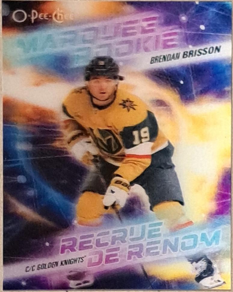 Brendan Brisson #3D-BB Hockey Cards 2024 O-Pee-Chee 3-D Marquee Rookie