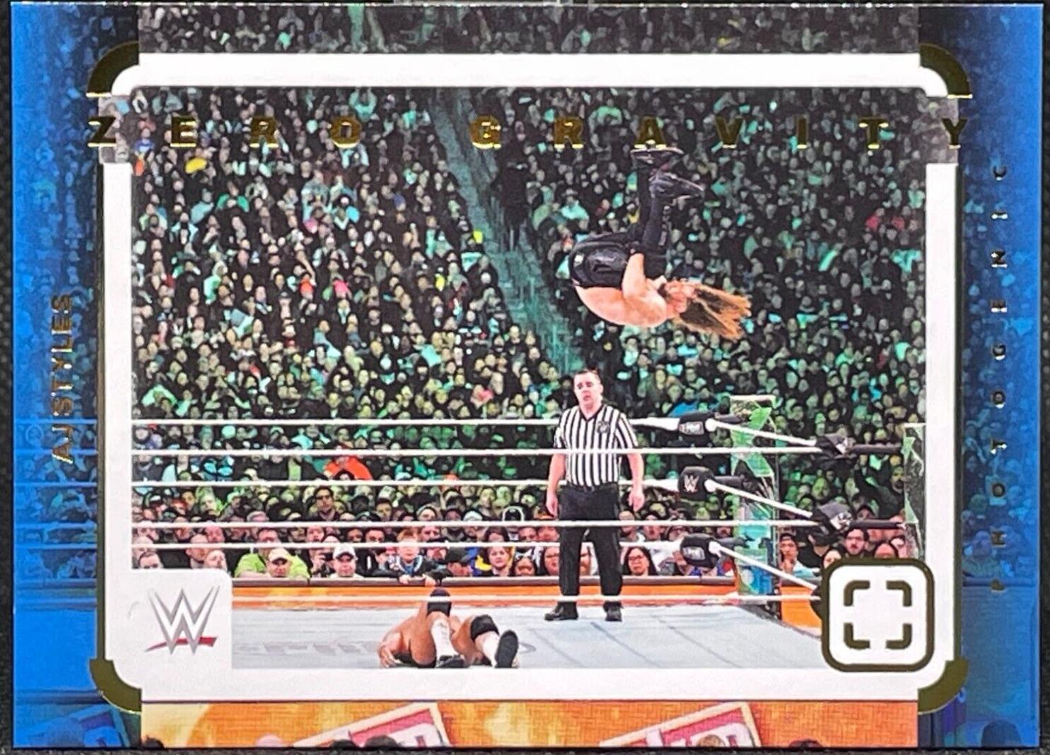 AJ Styles #3 Wrestling Cards 2024 Panini PhotoGenic WWE Zero Gravity