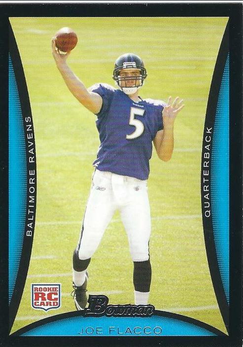 Joe Flacco #170 Football Cards 2008 Bowman