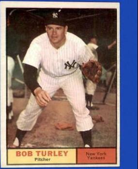 Bob Turley #40 Baseball Cards 1961 Topps
