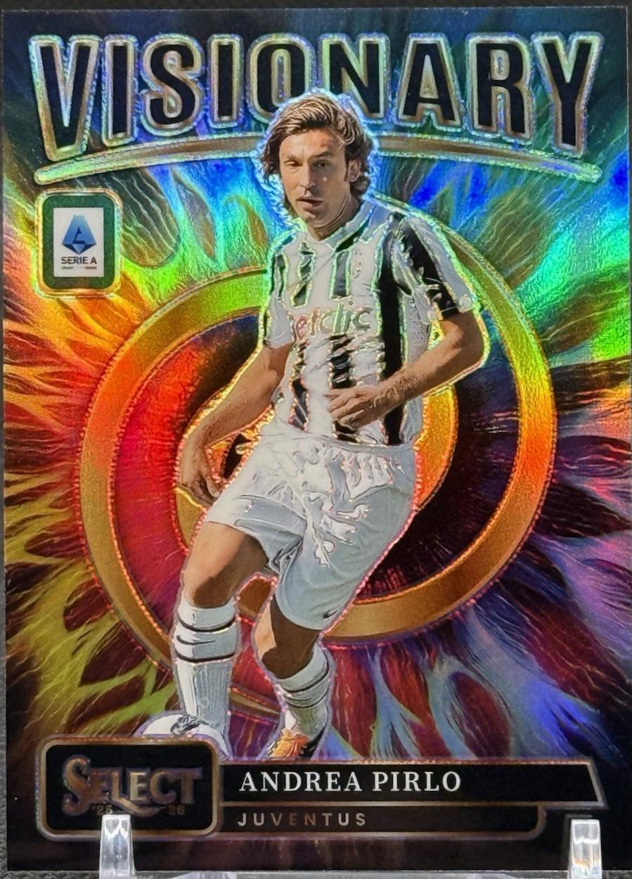 Andrea Pirlo #2 2025 Panini Select Serie A Visionary
