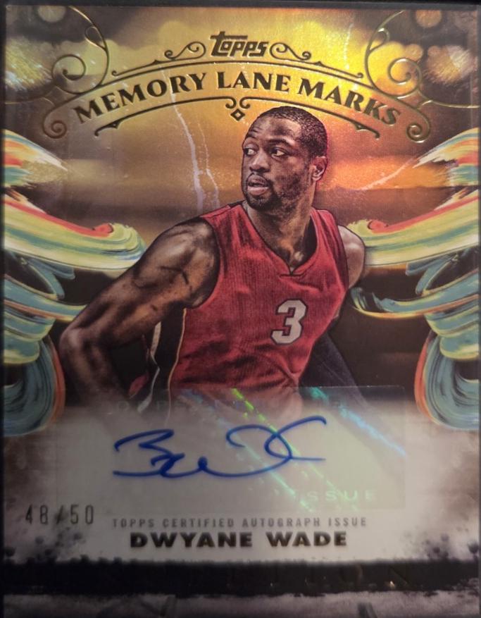 Dwyane Wade [Holo Gold] #MLM-DW