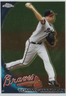 Tommy Hanson #8 Baseball Cards 2010 Topps Chrome