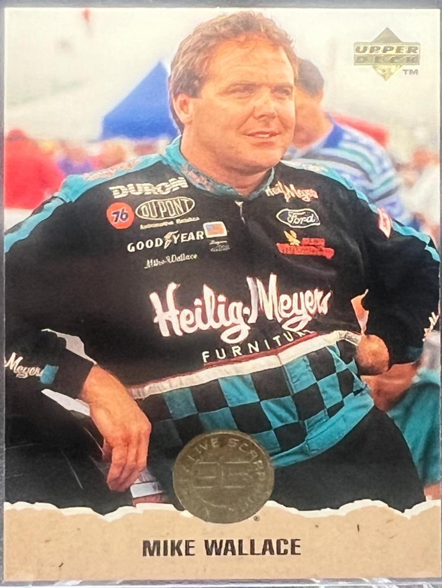 Mike Wallace #63 Racing Cards 1996 Upper Deck NASCAR