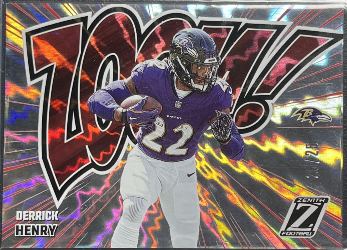 Derrick Henry [Lightning] #10 Prices | 2024 Panini Zenith Zoom Red