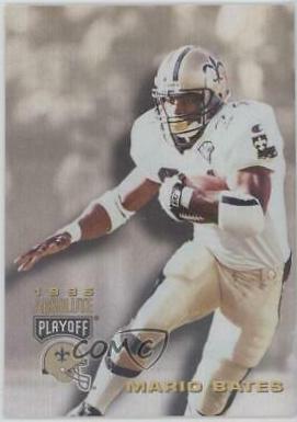 Mario Bates #8 Football Cards 1995 Playoff Absolute