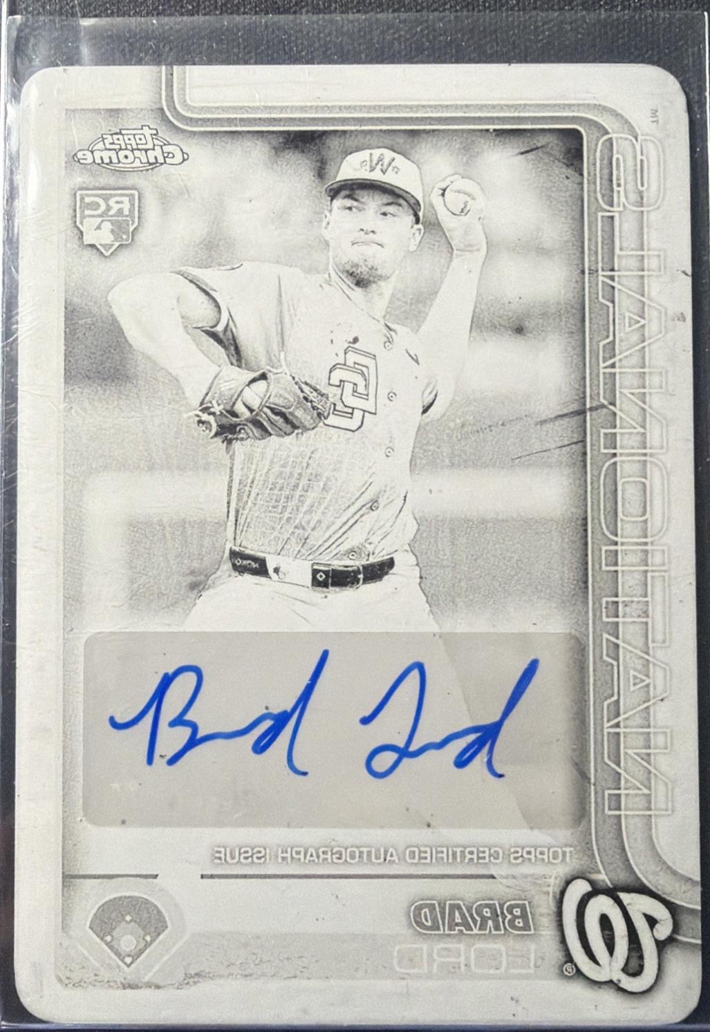 Brad Lord [Printing Plate] #AC-BL