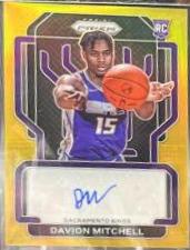 Davion Mitchell [Gold Prizm] #RS-DMI