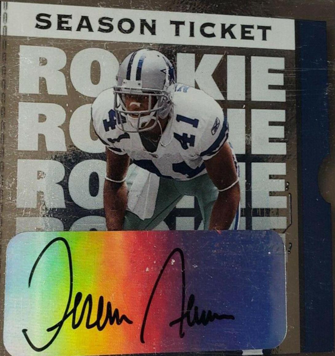Terence Newman #154 2003 Playoff Contenders Football